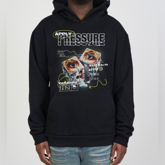 Paradise lost PUZZLE-MINDED PREM HOODIE BLACK - Picture 1 of 2